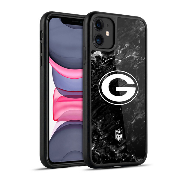 NFL Green Bay Packers Artwork Marble Gel Armour Case For Apple iPhone 11