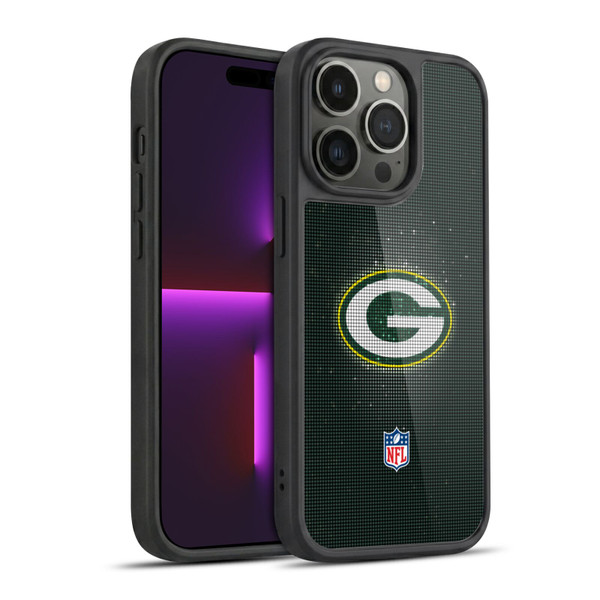 NFL Green Bay Packers Artwork LED Gel Armour Case For Apple iPhone 14 Pro