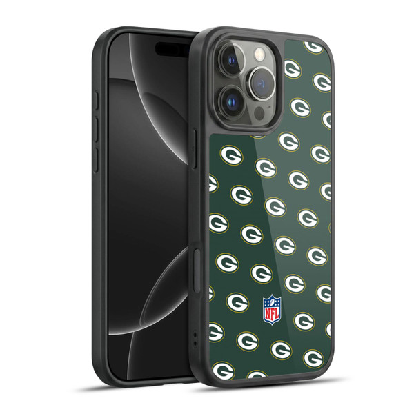 NFL Green Bay Packers Artwork Patterns Gel Armour Case For Apple iPhone 16 Pro Max