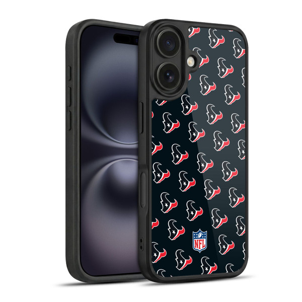 NFL Houston Texans Artwork Patterns Gel Armour Case For Apple iPhone 16