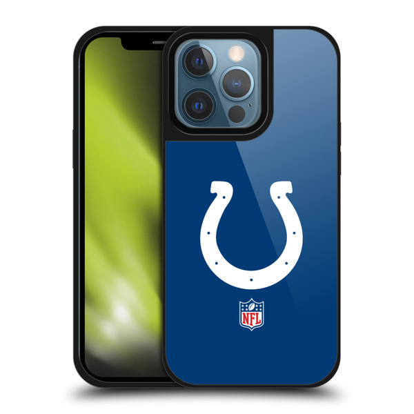 NFL Indianapolis Colts Logo Plain Gel Armour Case For Apple iPhone 13 Pro