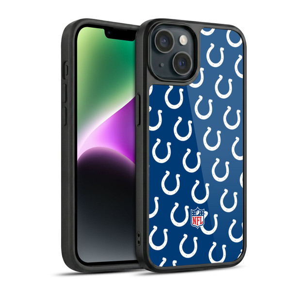 NFL Indianapolis Colts Artwork Patterns Gel Armour Case For Apple iPhone 14
