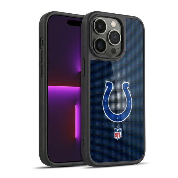 NFL Indianapolis Colts Artwork LED Gel Armour Case For Apple iPhone 14 Pro
