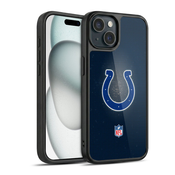 NFL Indianapolis Colts Artwork LED Gel Armour Case For Apple iPhone 15