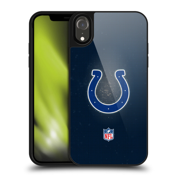 NFL Indianapolis Colts Artwork LED Gel Armour Case For Apple iPhone XR