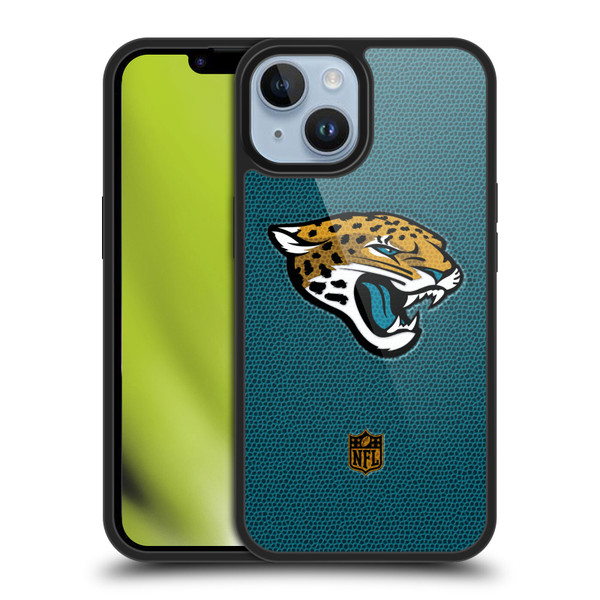 NFL Jacksonville Jaguars Logo Football Gel Armour Case For Apple iPhone 14