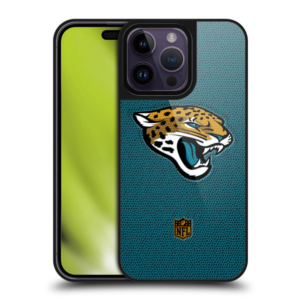 NFL Jacksonville Jaguars Logo Football Gel Armour Case For Apple iPhone 14 Pro Max