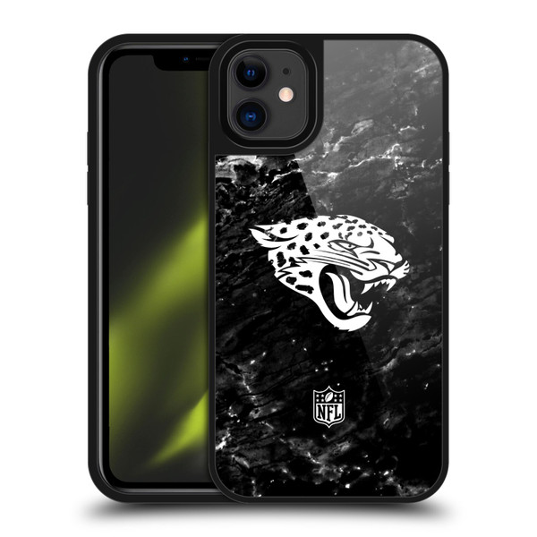 NFL Jacksonville Jaguars Artwork Marble Gel Armour Case For Apple iPhone 11