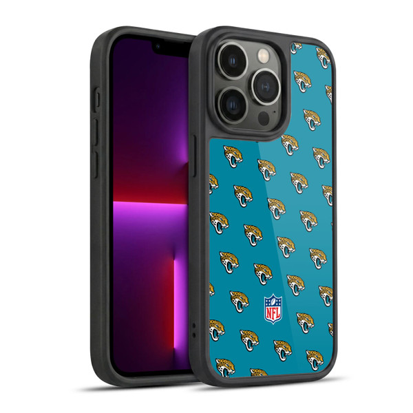 NFL Jacksonville Jaguars Artwork Patterns Gel Armour Case For Apple iPhone 13 Pro