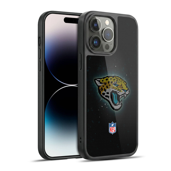 NFL Jacksonville Jaguars Artwork LED Gel Armour Case For Apple iPhone 14 Pro Max