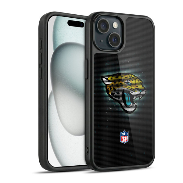 NFL Jacksonville Jaguars Artwork LED Gel Armour Case For Apple iPhone 15
