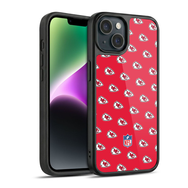 NFL Kansas City Chiefs Artwork Patterns Gel Armour Case For Apple iPhone 14