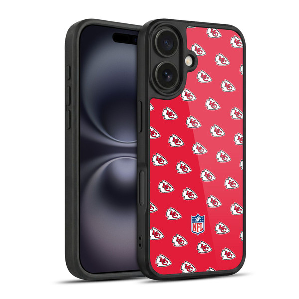 NFL Kansas City Chiefs Artwork Patterns Gel Armour Case For Apple iPhone 16