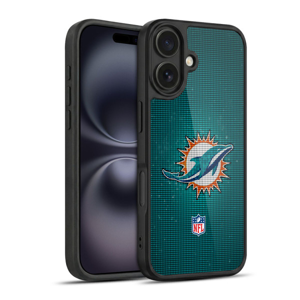 NFL Miami Dolphins Artwork LED Gel Armour Case For Apple iPhone 16
