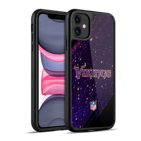 NFL Minnesota Vikings Logo Blur Gel Armour Case For Apple iPhone 11