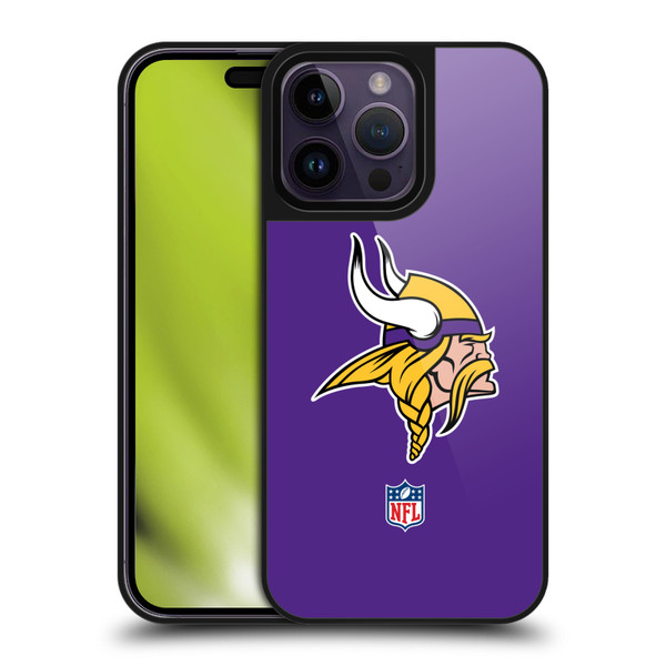 NFL Minnesota Vikings Logo Plain Gel Armour Case For Apple iPhone 14 Pro Max NFL Minnesota Vikings Logo Plain Gel Armour Case For Apple iPhone 14 Pro Max
