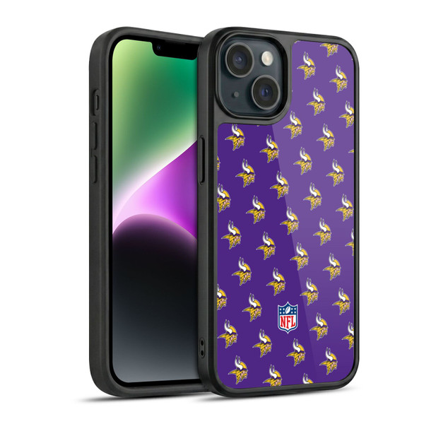 NFL Minnesota Vikings Artwork Patterns Gel Armour Case For Apple iPhone 14