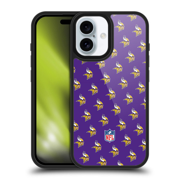 NFL Minnesota Vikings Artwork Patterns Gel Armour Case For Apple iPhone 16