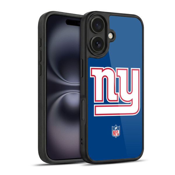 NFL New York Giants Logo Plain Gel Armour Case For Apple iPhone 16