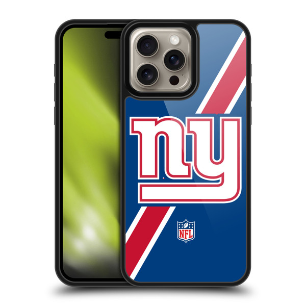 NFL New York Giants Logo Stripes Gel Armour Case For Apple iPhone 16 Pro Max NFL New York Giants Logo Stripes Gel Armour Case For Apple iPhone 16 Pro Max