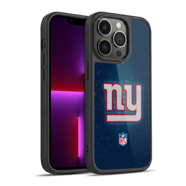 NFL New York Giants Artwork LED Gel Armour Case For Apple iPhone 13 Pro