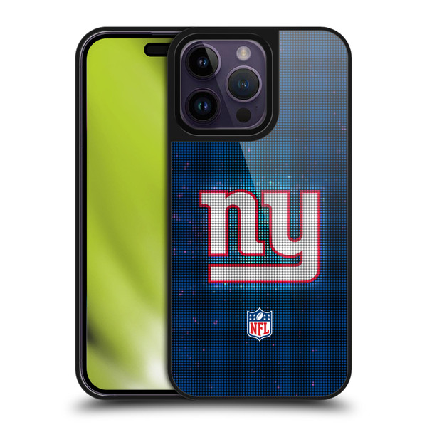 NFL New York Giants Artwork LED Gel Armour Case For Apple iPhone 14 Pro Max