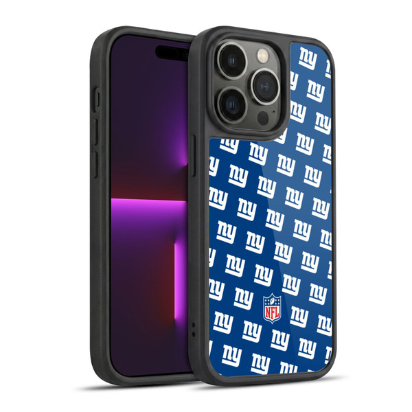 NFL New York Giants Artwork Patterns Gel Armour Case For Apple iPhone 14 Pro