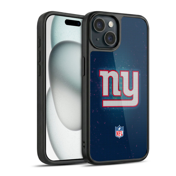 NFL New York Giants Artwork LED Gel Armour Case For Apple iPhone 15