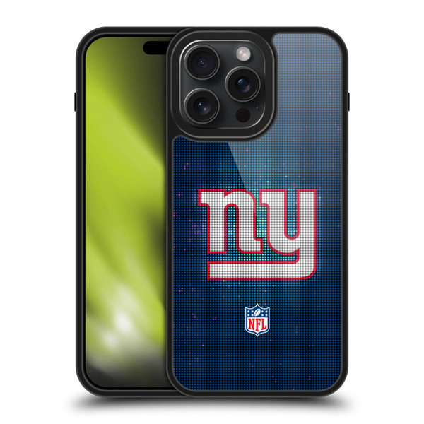 NFL New York Giants Artwork LED Gel Armour Case For Apple iPhone 15 Pro Max