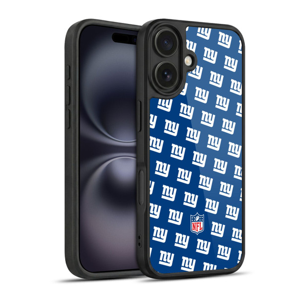 NFL New York Giants Artwork Patterns Gel Armour Case For Apple iPhone 16