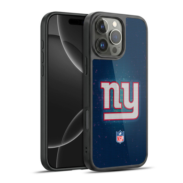 NFL New York Giants Artwork LED Gel Armour Case For Apple iPhone 16 Pro Max