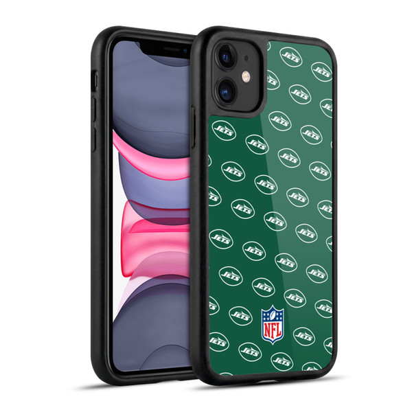 NFL New York Jets Artwork Patterns Gel Armour Case For Apple iPhone 11