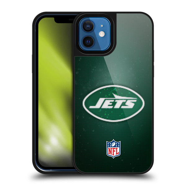 NFL New York Jets Artwork LED Gel Armour Case For Apple iPhone 12 / iPhone 12 Pro