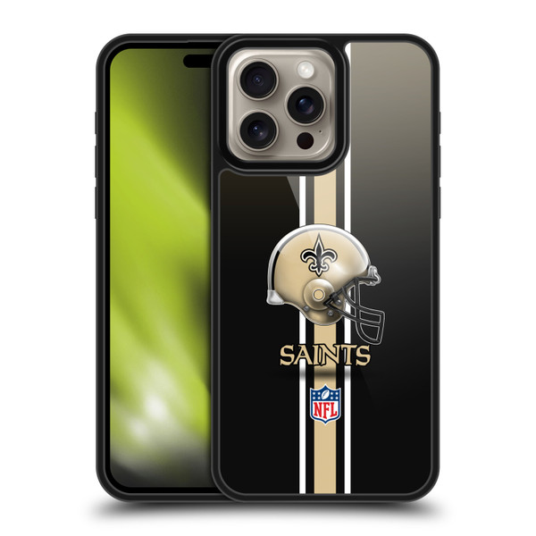 NFL New Orleans Saints Logo Helmet Gel Armour Case For Apple iPhone 16 Pro Max NFL New Orleans Saints Logo Helmet Gel Armour Case For Apple iPhone 16 Pro Max