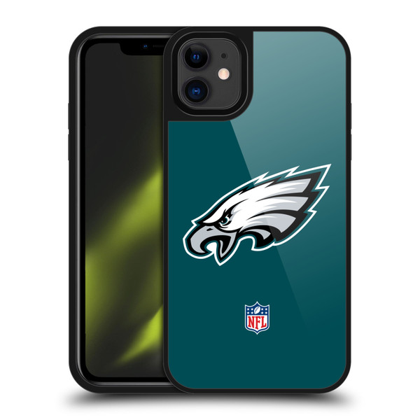 NFL Philadelphia Eagles Logo Plain Gel Armour Case For Apple iPhone 11