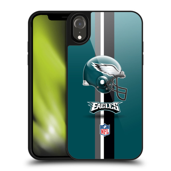 NFL Philadelphia Eagles Logo Helmet Gel Armour Case For Apple iPhone XR