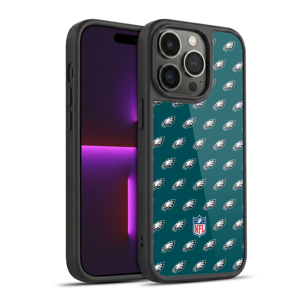 NFL Philadelphia Eagles Artwork Patterns Gel Armour Case For Apple iPhone 14 Pro