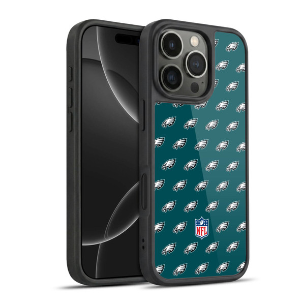 NFL Philadelphia Eagles Artwork Patterns Gel Armour Case For Apple iPhone 16 Pro