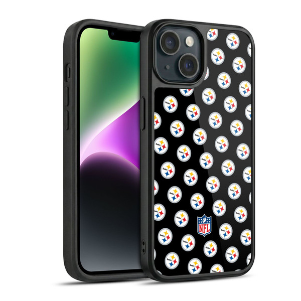 NFL Pittsburgh Steelers Artwork Patterns Gel Armour Case For Apple iPhone 14