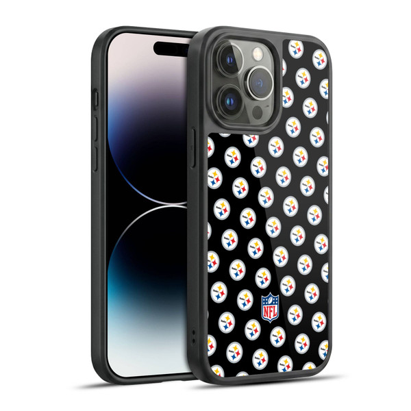 NFL Pittsburgh Steelers Artwork Patterns Gel Armour Case For Apple iPhone 14 Pro Max