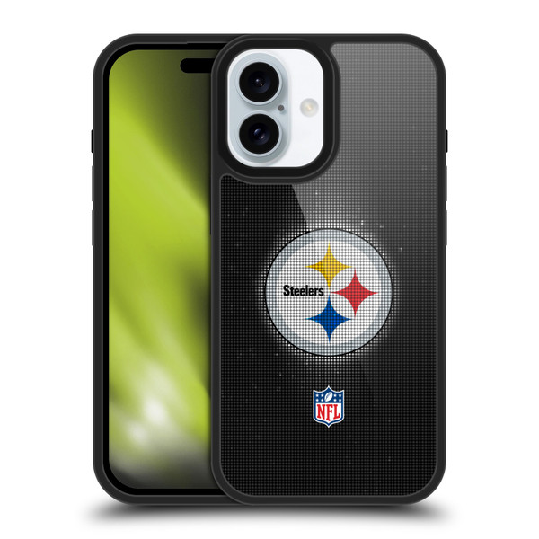 NFL Pittsburgh Steelers Artwork LED Gel Armour Case For Apple iPhone 16