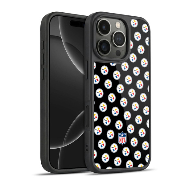 NFL Pittsburgh Steelers Artwork Patterns Gel Armour Case For Apple iPhone 16 Pro