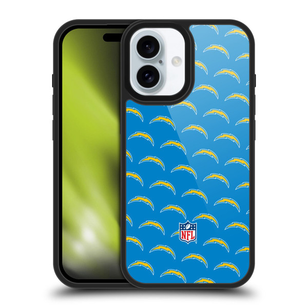 NFL Los Angeles Chargers Artwork Patterns Gel Armour Case For Apple iPhone 16