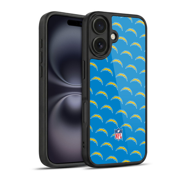NFL Los Angeles Chargers Artwork Patterns Gel Armour Case For Apple iPhone 16