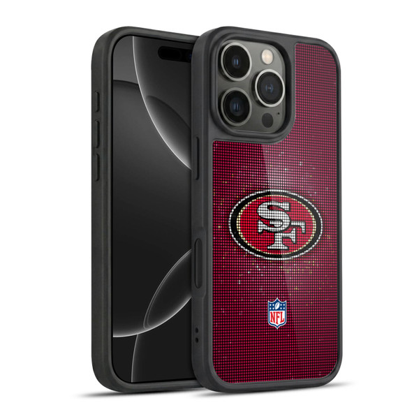 NFL San Francisco 49ers Artwork LED Gel Armour Case For Apple iPhone 16 Pro