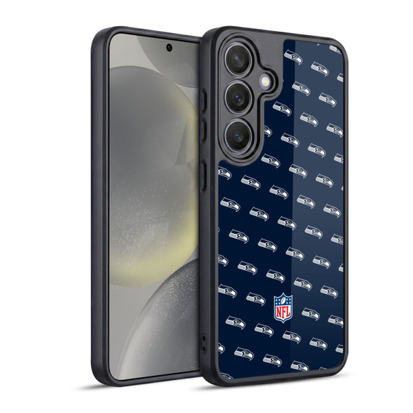 NFL Seattle Seahawks Artwork Patterns Gel Armour Case For Samsung Galaxy S24 5G