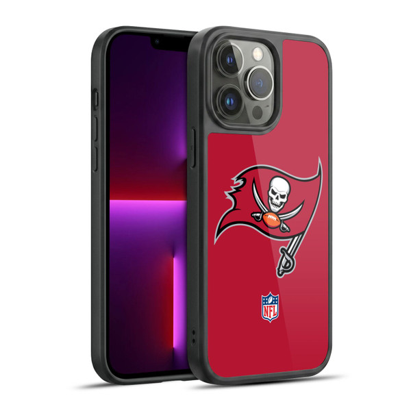 NFL Tampa Bay Buccaneers Logo Plain Gel Armour Case For Apple iPhone 13 Pro Max