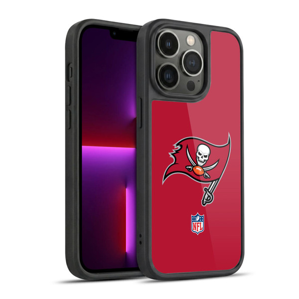 NFL Tampa Bay Buccaneers Logo Plain Gel Armour Case For Apple iPhone 13 Pro