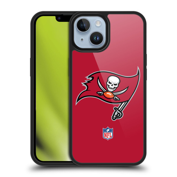 NFL Tampa Bay Buccaneers Logo Plain Gel Armour Case For Apple iPhone 14