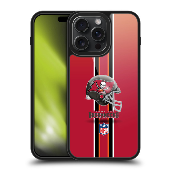 NFL Tampa Bay Buccaneers Logo Helmet Gel Armour Case For Apple iPhone 15 Pro Max